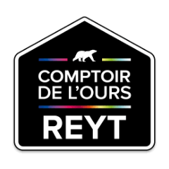 Logo Comptoir de l'Ours REYT, peintures et revêtements