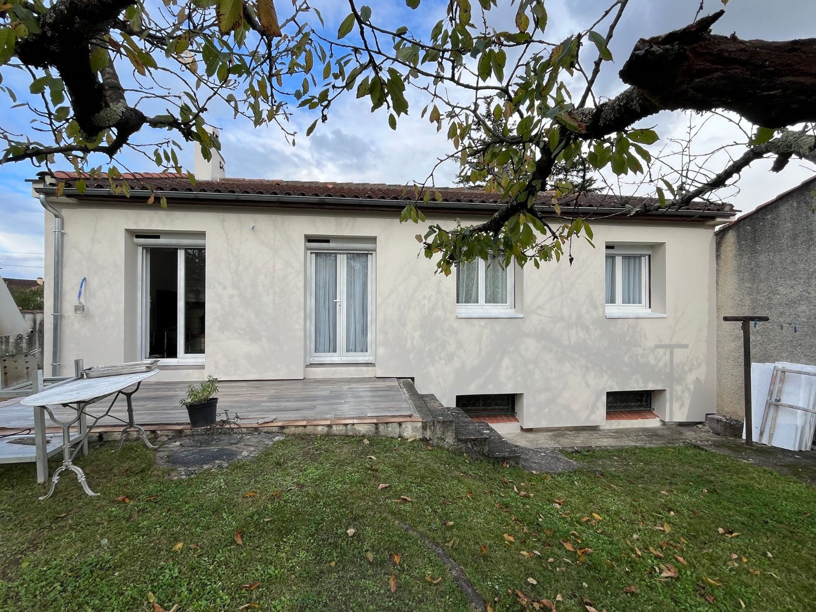 Maison isolée par l'extérieur à Castelginest, avant