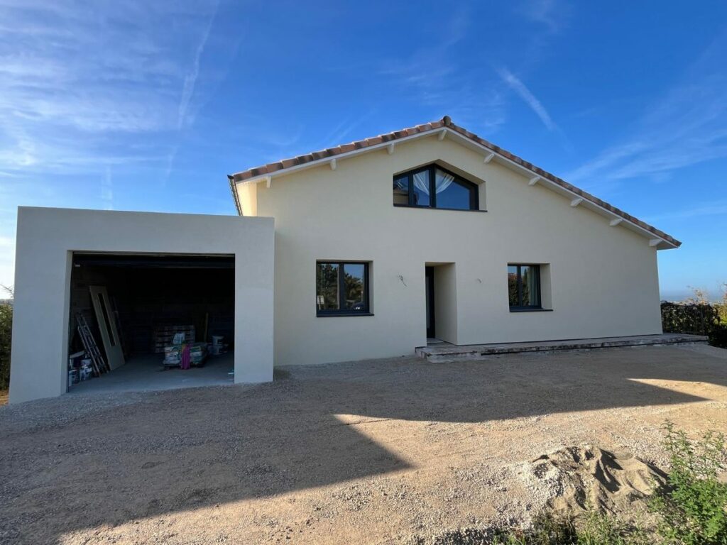 Montauban, 195 m² : Façade, isolation par l'extérieur, après travaux