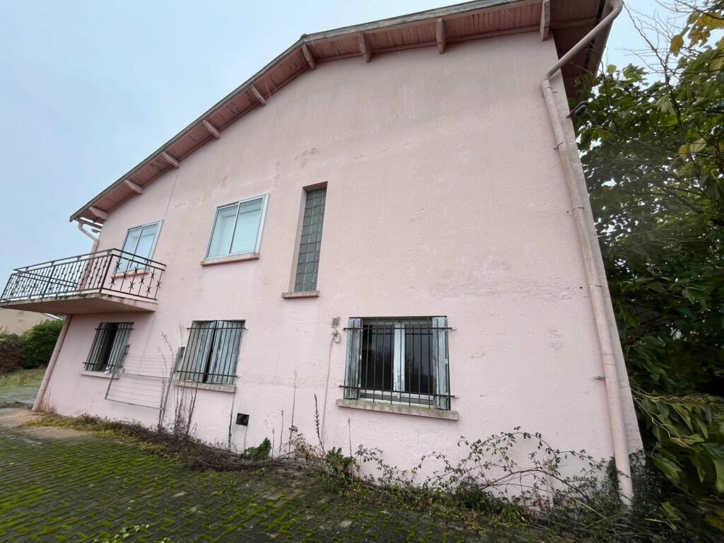 Maison avant isolation par l'extérieur, état de départ
