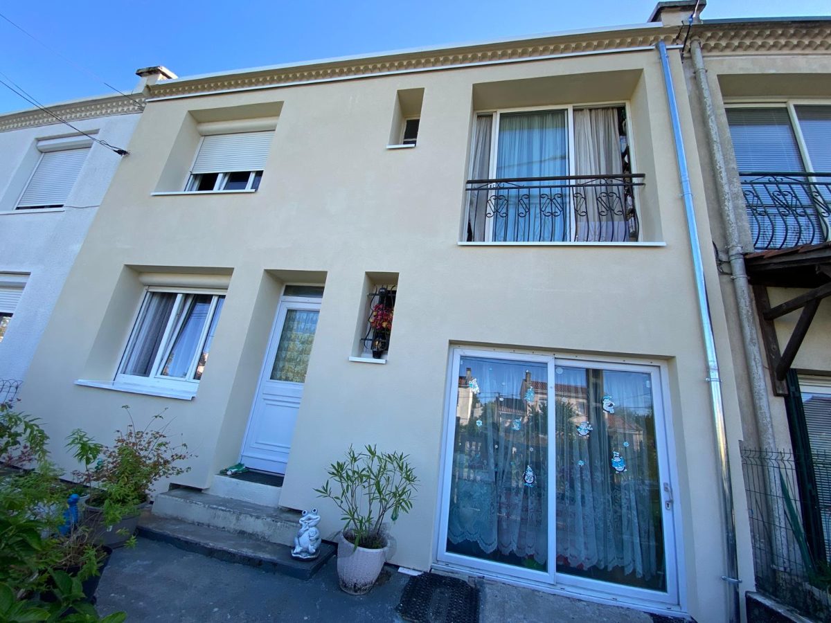 Saint-Jean, 32 m² : Façade, isolation par l'extérieur, après travaux
