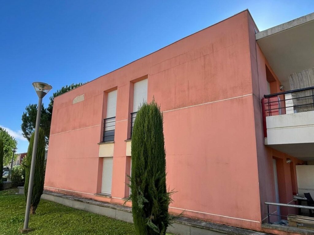 Résidence L'Églantine : Façade, ravalement, après travaux
